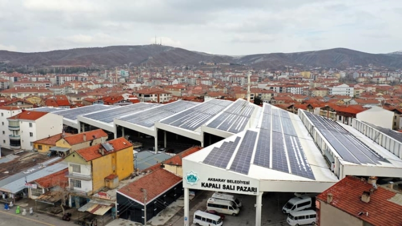 Belediyenin Kurduğu Güneş Enerji Sistemi Kendini Amorti Ederek Kare  Geçti