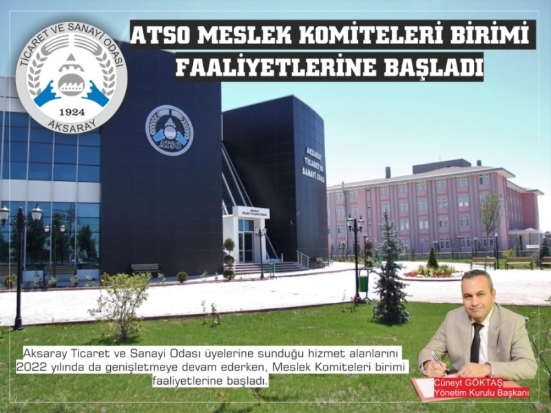 ATSO’ dan Üyelerine Yeni Bir Hizmet Alanı