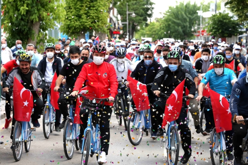 Şehit Cenazesinden Dolayı Ertelenen Bisikleti Festivali 29 Mayıs