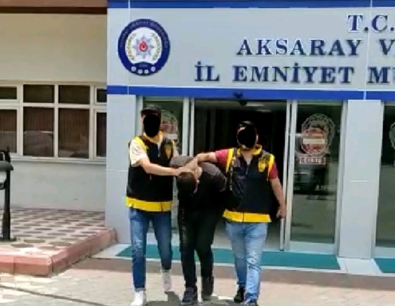 İnşaatten hırsızlık yapan 1 kişi çaldığı malzemeler ile yakalandı 