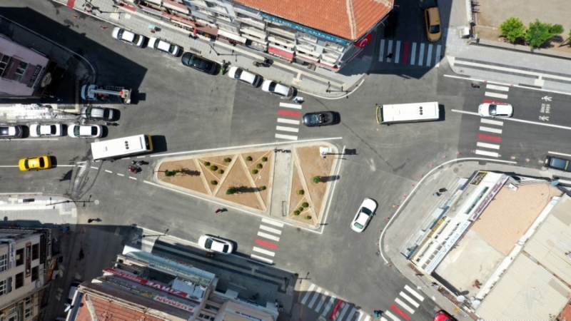 Ankara Caddesi Boydan Boya Yenilendi