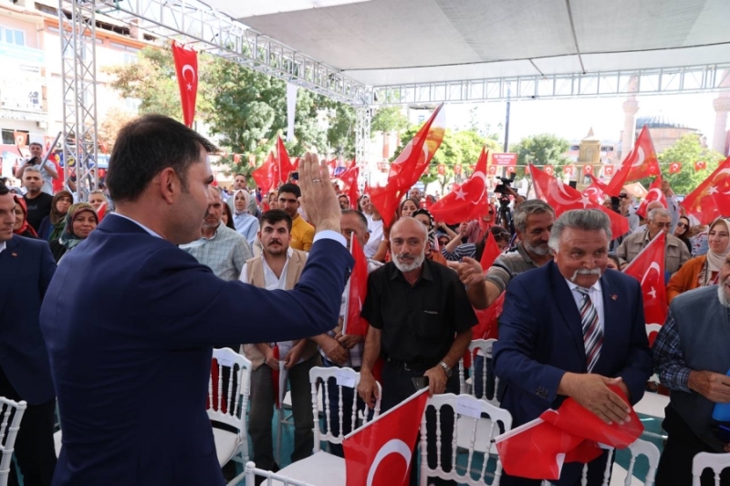 Çevre, Şehircilik ve İklim Değişikliği Bakanı Murat Kurum Aksaray