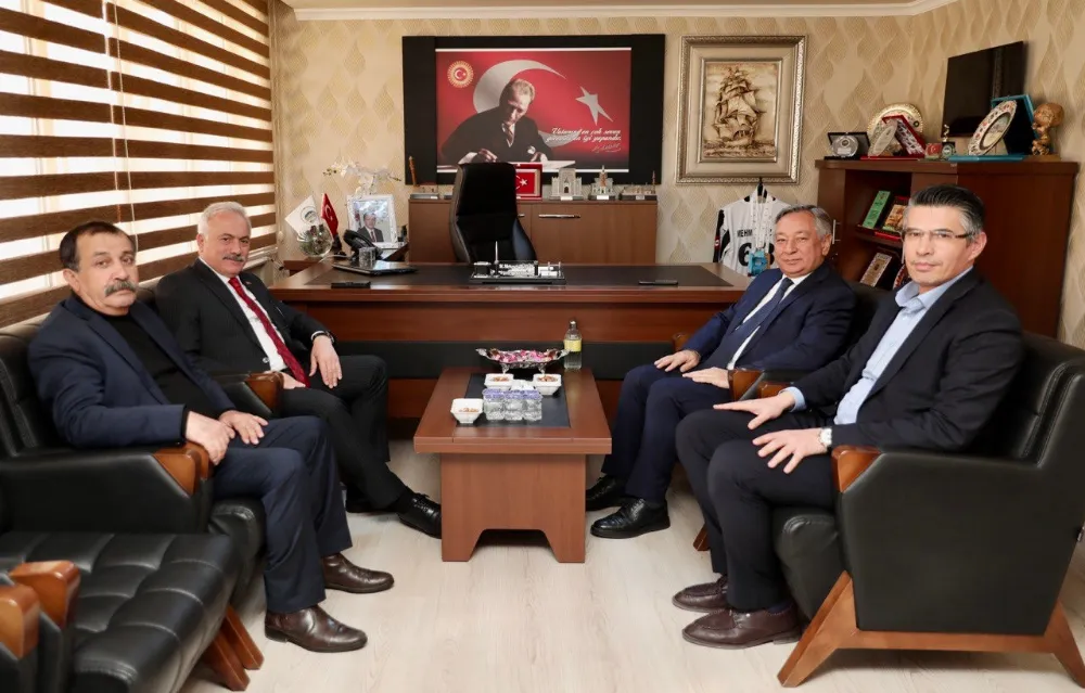 Aksaray Valisi Mehmet Ali Kumbuzoğlu’ndan İGM Başkanlığına iade-i ziyaret!
