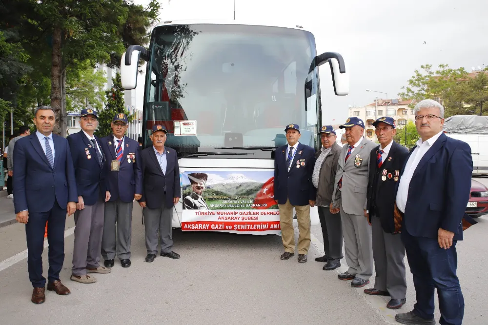 AKSARAYLI GAZİLER VE EŞLERİ ÇANAKKALE VE EDİRNE’DE ŞEHİTLERİMİZİ RAHMET VE MİNNETLE ANDI