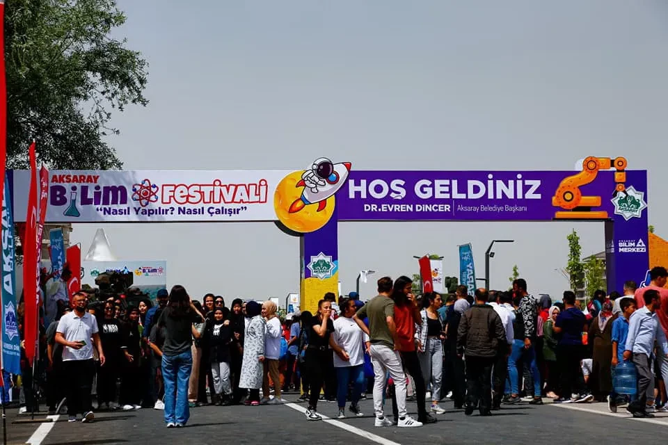 AKSARAY BİLİM FESTİVALİ 7-8-9 HAZİRAN TARİHLERİ ARASINDA KAPILARINI ZİYARETÇİLERE AÇIYOR