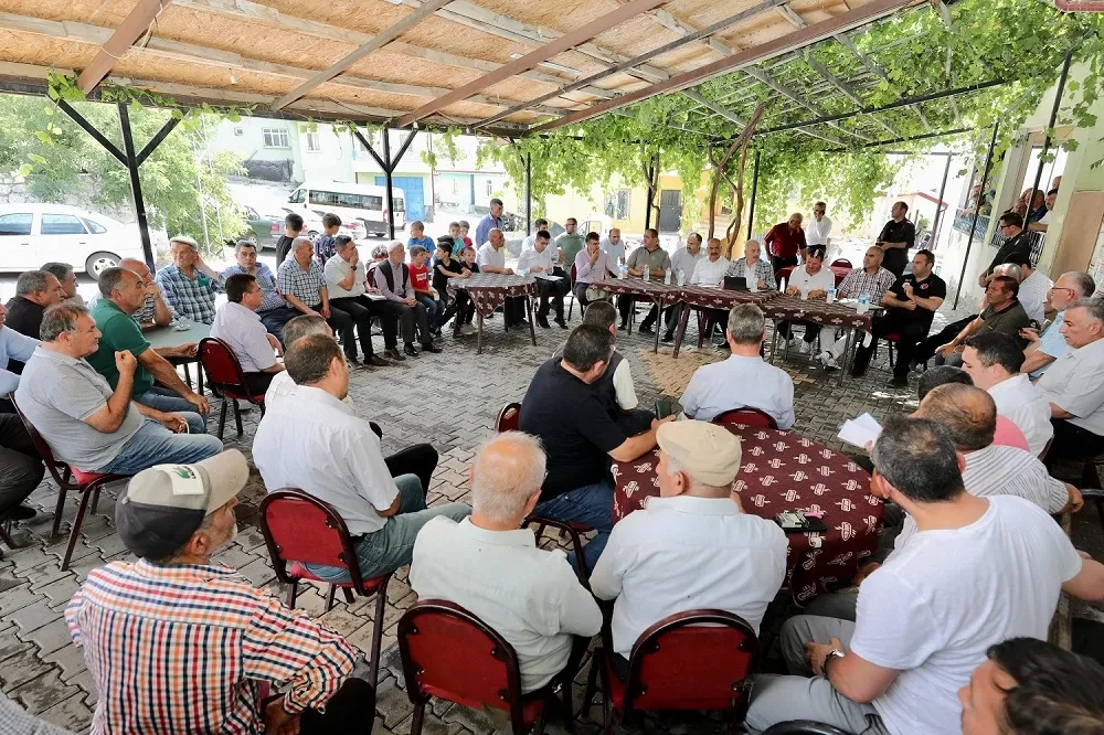 Yerinde tespit yerinde çözüm’ köy ziyaretleri devam ediyor