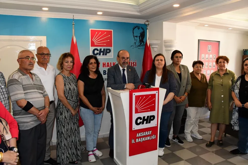 CHP İl Başkanı Bilal Özdemir Eğitim ve Öğretimdeki eksik ve sorunları dile getirdi