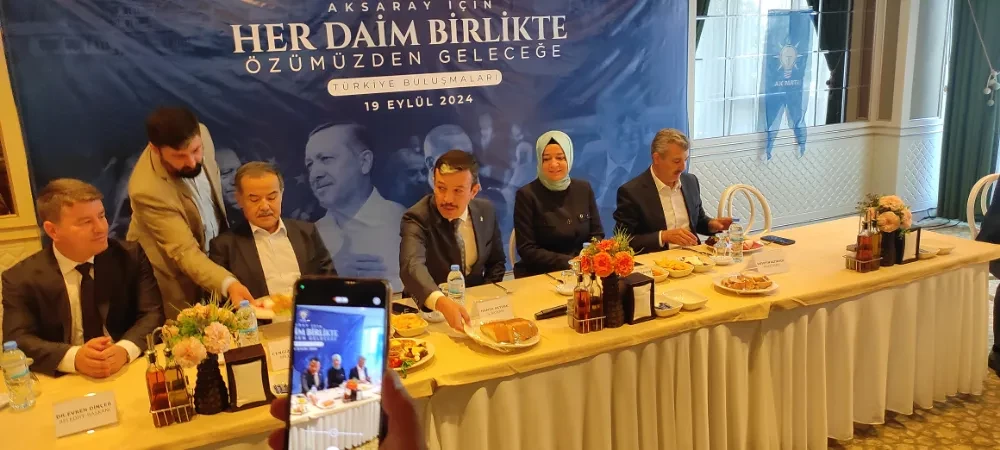 AK Parti Genel Başkan Yardımcısı Fatma Betül Sayan Kaya Aksaray