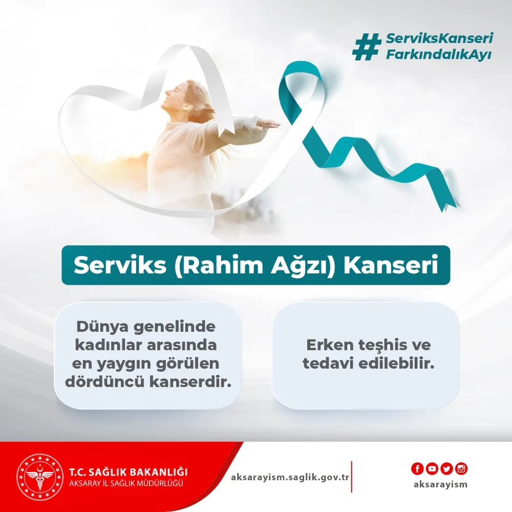 SERVİKS (RAHİM AĞZI) KANSERİ FARKINDALIK AYI