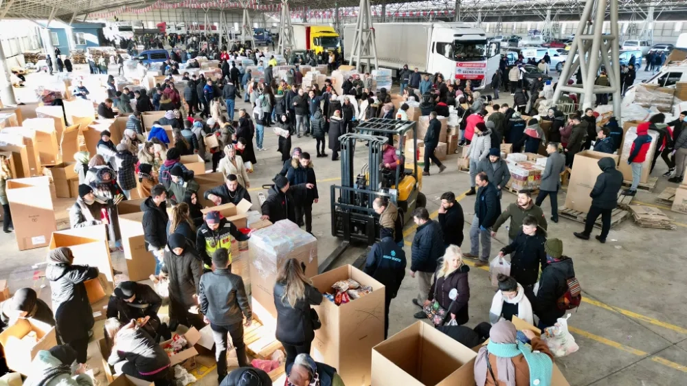 Aksaray’dan Gazze’ye Yardım Eli