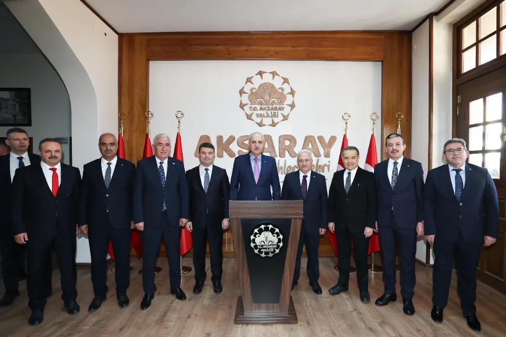 TBMM Başkanı Kurtulmuş Aksaray’da: