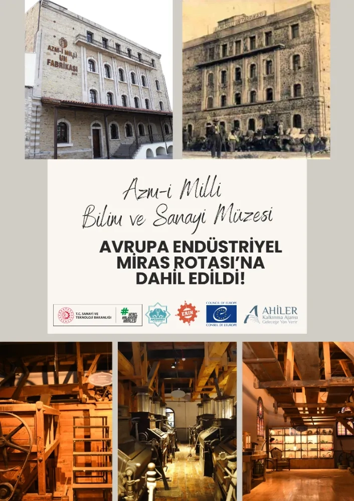 Aksaray Azm-i Milli Bilim ve Sanayi Müzesi, Avrupa Endüstriyel Miras Rotası’na (ERIH) Resmen Kabul Edildi