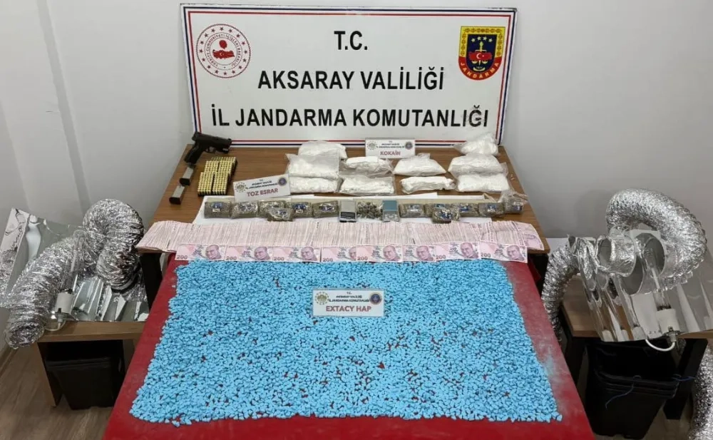Aksaray’da Uyuşturucu Operasyonu: 2 Şüpheli Tutuklandı