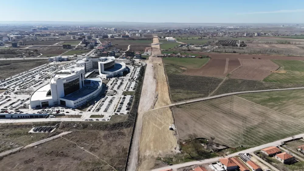 40 METRELİK ÇEVRE YOLU PROJESİNDE ÇALIŞMALAR SÜRÜYOR