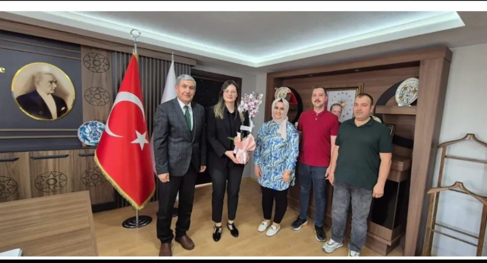 TAPU VE KADASTRONUN 178. KURULUŞ YILINDA AKSARAY GÜLAĞAÇ KAYMAKAMI POLAT’A ZİYARET!