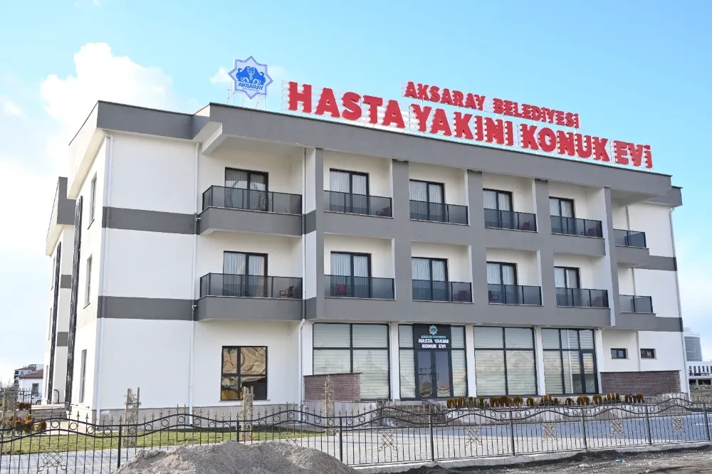 HASTA YAKINI KONUK EVİ 15 ÜLKEDEN GELEN BELEDİYE BAŞKANLARI İLE AÇILIYOR