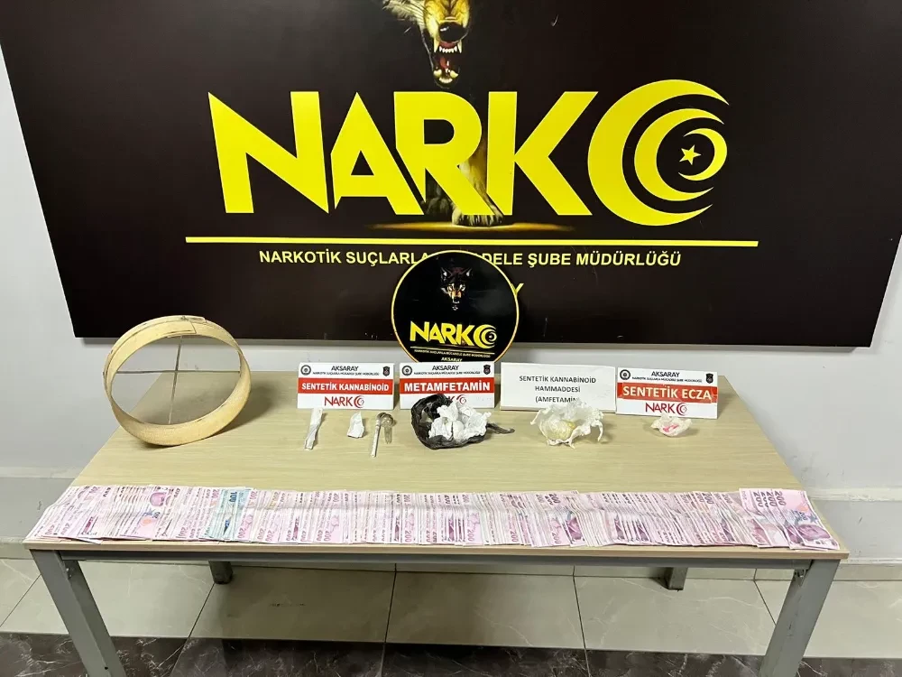 Aksaray’da Uyuşturucu Operasyonu: 25 Gözaltı, 3 Tutuklama