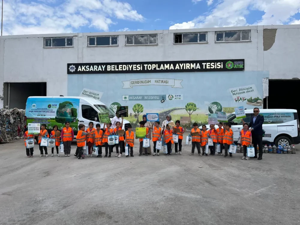 AKSARAY BELEDİYESİ’NDEN ÇEVRE HAFTASINDA ÇOCUKLARA ANLAMLI KAMPANYA