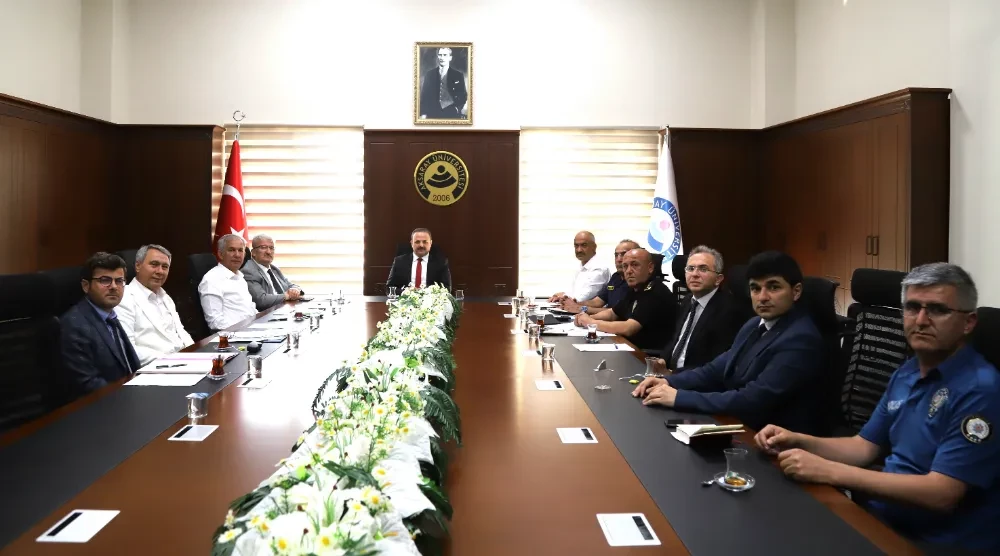 YKS Öncesi Aksaray’da Koordinasyon Toplantısı Yapıldı