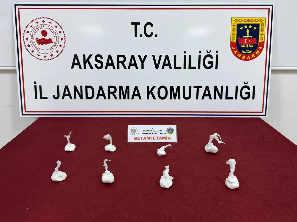 Aksaray’da Uyuşturucu Operasyonu: 176 Gram Metamfetamin Ele Geçirildi