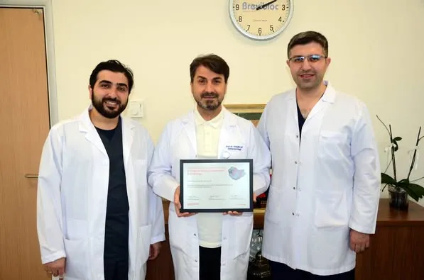 N.E.Ü.TIP FAKÜLTESİ’NE MİLLETLERARASI ABLASYONU  SERTİFİKASI  