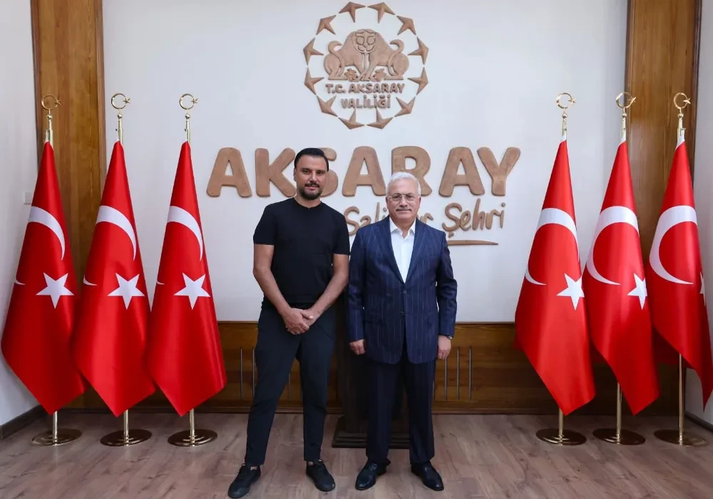 Alişan’dan Aksaray Valisi Kumbuzoğlu’na Ziyaret
