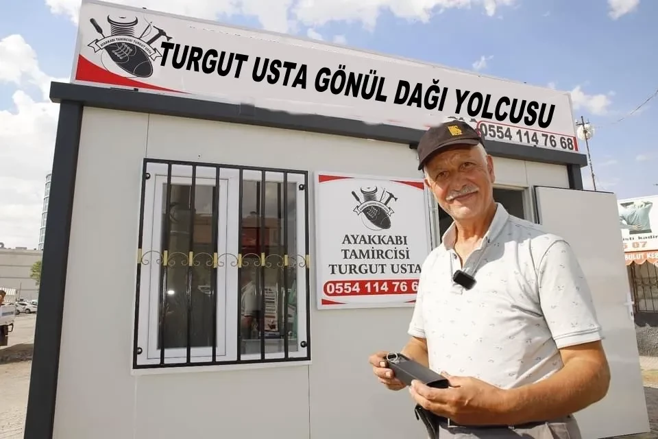 Aksaray’ın Efsane Ayakkabı Tamircisi Turgut Kılıç, Gönül Dağı Dizisine Davet Edildi!