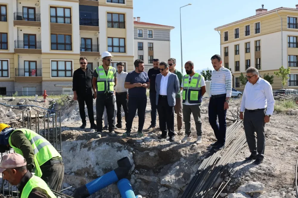 Güzelyurt 4. Etap TOKİ Konutlarında Çalışmalar Tüm Hızıyla Sürüyor