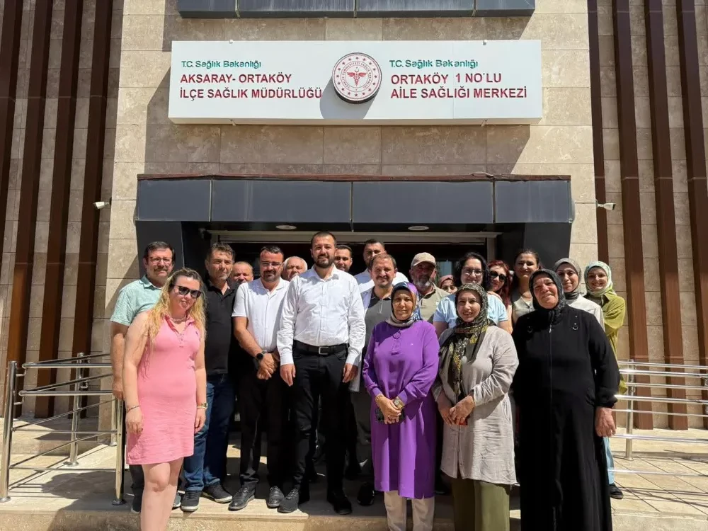 Halk Sağlığı Başkanı Maraşlıoğlu’ndan Ortaköy’de Sağlık Tesislerine Ziyaret