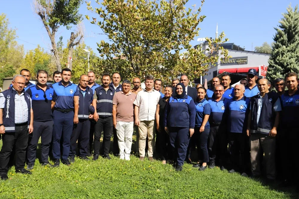 Başkan Dinçer, Zabıta Haftası’nda Personeli Yalnız Bırakmadı
