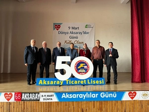 LİSE MÜDÜRLERİ 50. YILINI KUTLAYAN  TİCARET LİSESİNDE BULUŞTULAR