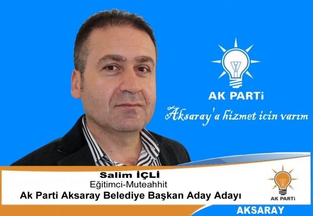 Salim İçli Ak Partiden Belediye Başkan Aday Adayı