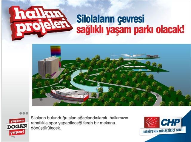 Silolar yıkılmayacak, çevresi park olacak